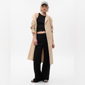 GAP Black Wide Leg High Rise Pants